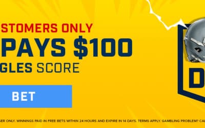 Bet $1 on Eagles or Steelers To Score Sunday, Get $100 in FREE Bets at Fox Bet