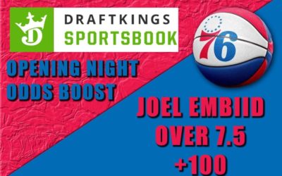 DraftKings & FoxBet PA Joel Embiid Props Are Essentially Free Money Tonight