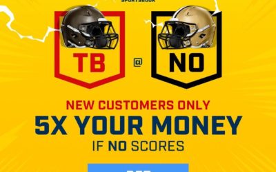 FoxBet PA: 5x Your Bet on Saints vs. Bucs Tonight